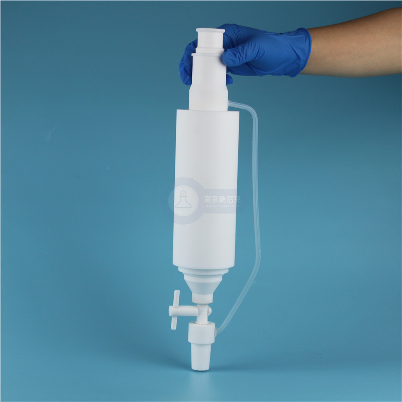 特氟龙PTFE恒压分液漏斗250ml可耐受酸碱可定制